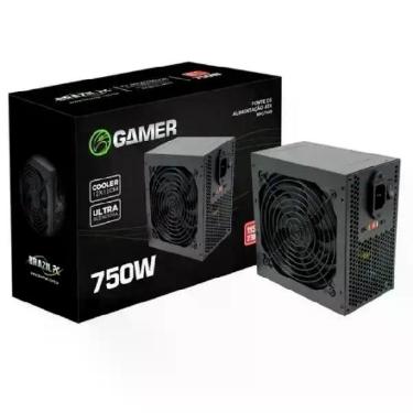 Imagem de 750w Real Brazilpc Bpc/7400-smt 24 Pinos Box - Brazilpc Ou Tronus, Biv
