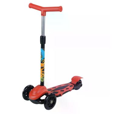 Imagem de Patinete Vermelho Meninas Infantil Criança Radical Dm-toys - DM Toys