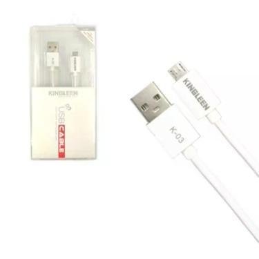 Imagem de Cabo V8 Micro USB Rápido Compatível Com Android Original 1M Kingleen K