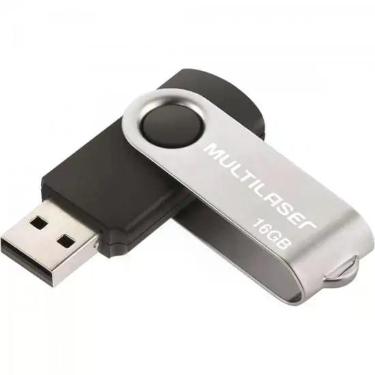 Imagem de Pen Drive 16GB TWIST PD588 Preto Multilaser - ADATA, 16GB