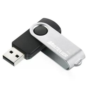 Imagem de Pen Drive 64gb Twist2 Preto-prata Pd590 - MULTI, 64GB