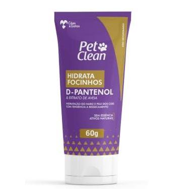 Imagem de Pet Clean Hidratante de Focinho para Cães com D-Pantenol e Extrato de Aveia, 60 g — Hidratação e Proteção para Focinho Ressecado