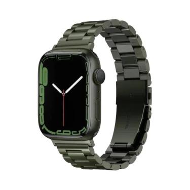 Imagem de Pulseira De Aço Inoxidável Para Apple Watch 45mm 49mm 41mm 40mm 44mm 4