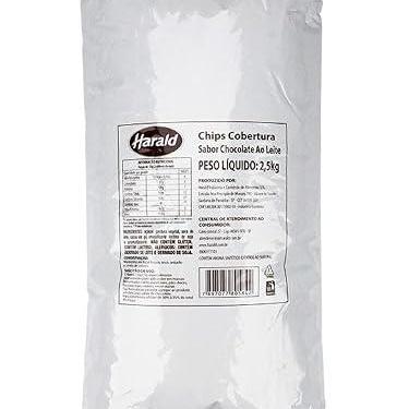 Imagem de Chocolate Gotas Fracionado ao Leite Chipshow 2,5Kg Harald