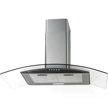 Imagem de Coifa de parede fischer fit 90 cm vidro 220v 28019.63485, 220V