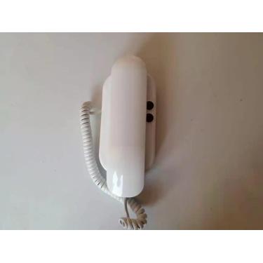 Imagem de Interfone AGL P10-S Branco - Porteiro Eletrônico Compacto para Comunic