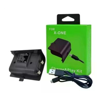 Imagem de Bateria Carregador  Compatível com Xbox One Cabo Recarregável P/ Contr