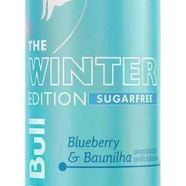 Imagem de Red Bull Energético, Winter Edition, Sabor Blueberry e Bauni