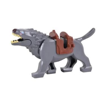 Imagem de Cavalo de Guerra Medieval com Armadura - Blocos de Construção e Mini F