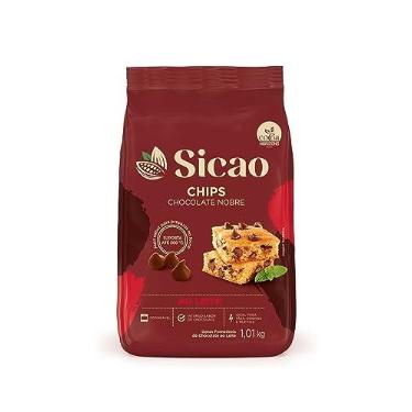 Imagem de Chips Chocolate Forneáveis Ao Leite Nobre 1,01kg - Sicao