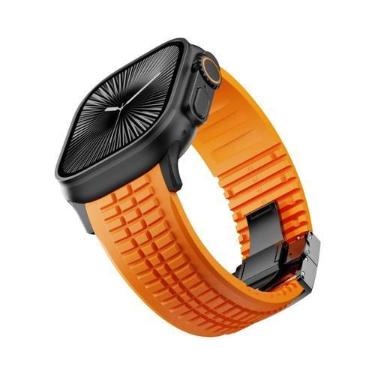 Imagem de Pulseira De Borracha De 46mm 45mm 44mm 42mm Para Apple Watch Ultra 2 1