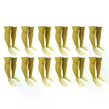 Imagem de Meião De Futebol Delfia Popular Adulto Kit Com 12 Pares 38 a 44, Amare