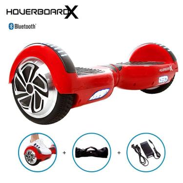 Imagem de Hoverboard Infantil 6,5 Polegadas Led Bluetooth Vermelho - HoverboardX