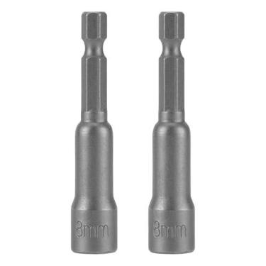Imagem de MTX Soquete Magnético 8 mm para Parafusadeira 65 mm – Conjunto de 2 Peças