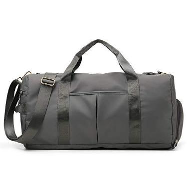 Imagem de Elonglin Bolsa Esportiva Impermeável com Alça Removível Bolsa de Treino Viagem Grande 5