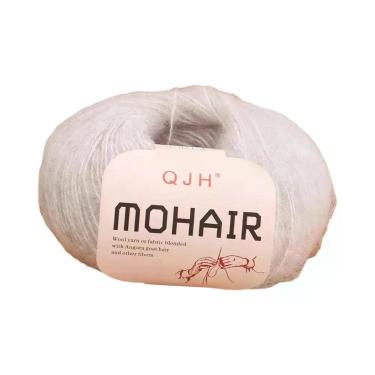 Imagem de Fio De Mohair Acrílico Macio E Quente, 6 Pacotes De 150g Para Tricô Ar