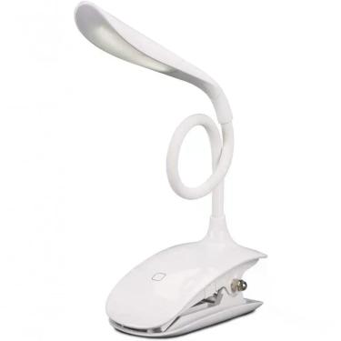 Imagem de Luminária De Mesa 14 Leds Usb Com Grampo Para Prender Garra