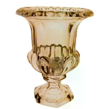 Imagem de Vaso Athenas Cristal Com Pé 11x13 - Ambar Luster