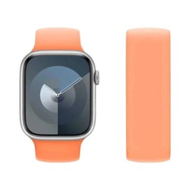 Imagem de Pulseira De Silicone Solo Loop Para Apple Watch De 44mm 45mm 46mm 49mm