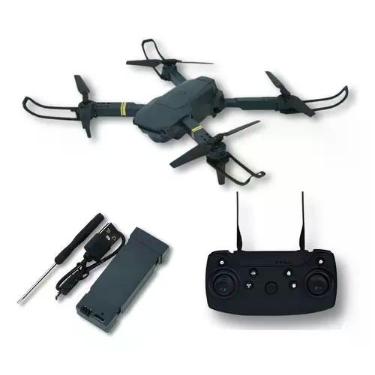 Imagem de Drone E88 Dobrável com Câmera Wi-Fi, Controle e Bateria Recarregável -