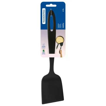 Imagem de Kit 2 Espatulas Reta Tramontina Ability em Nylon Preto
