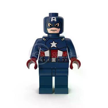 Imagem de Boneco Mini Action Figure The Avengers Super Heróis Compatível Com Lego - Captain America
