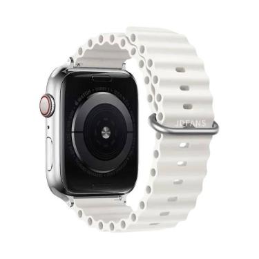 Imagem de Pulseira De Silicone Ocean Band Para Apple Watch Ultra Série 10 9 8 7 