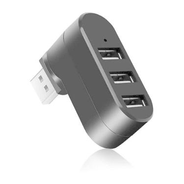Imagem de Hub Usb 3 Portas Pc Notebook Portátil Gira 180 Knup Hb-t82 - Keedi