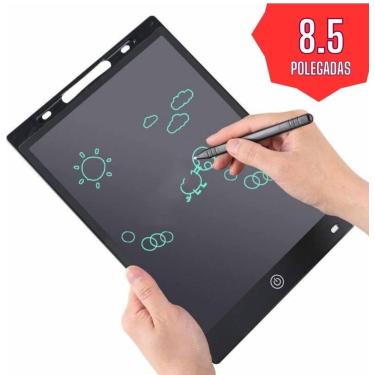 Imagem de Lousa Mágica Infantil para Criança Digital Tablet Tela LCD 8,5 Polegad