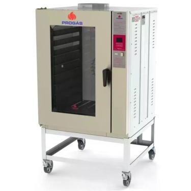 Imagem de Forno Turbo a Gás 10 Esteiras PRP-10000 Branco Progás 127/220V - BRANC
