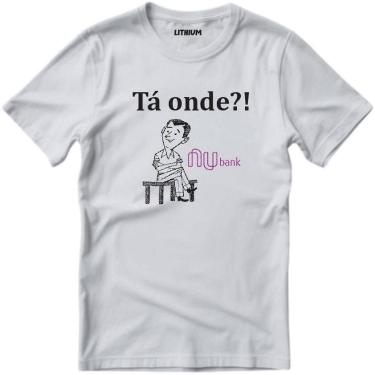 Imagem de Camiseta engraçada Homem Nubank - Lithium, M