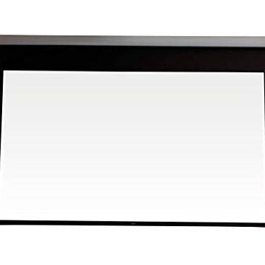 Imagem de Tela de Projeção 92 Polegadas 16:9 Matte White Elétrica 110v Tensionada com Controle Remoto