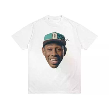 Imagem de Camiseta Feminina Retrô Tyler the Creator Cactus Jack Hip Hop Rap De V