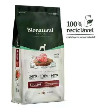 Imagem de Ração BioNatural Cães Raças Grandes e Gigantes Adultos Cordeiro 20kg