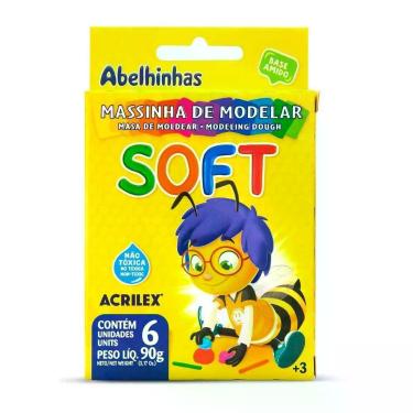 Imagem de Massinha De Modelar Soft Com 6 Cores