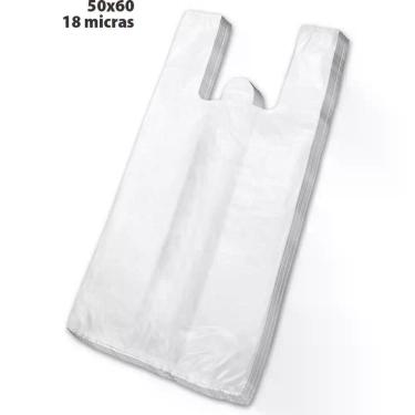 Imagem de Sacola Plastica 50X60 C/1000 Unidades 18MICRAS - ALTAPLAST