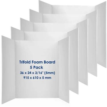 Imagem de Placa de espuma para cartaz Navy Penguin 91x61x5 mm - Pacote com 5 uni