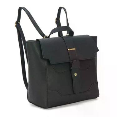 Imagem de Bolsa mochila feminina gash, Preto