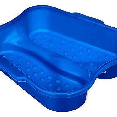 Imagem de Sheila Bacia Pedicure Azul - Ideal para Escalda Pés e Manicure, Bacia para Spa dos Pés e Pedicure em Casa