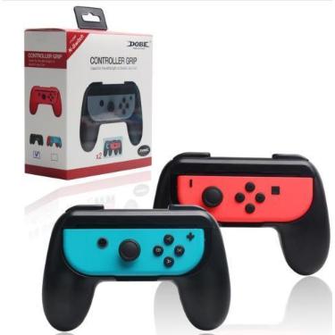 Imagem de Grip Controller Preto Compatível Com Joy-con Nintendo Switch - Things