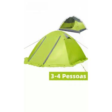 Imagem de Barraca Camping 3/4 Pessoas Impermeável Profissional - JOYFOX