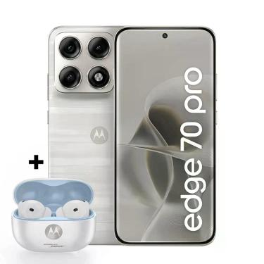 Imagem de Kit Smartphone Motorola Edge 70 Pro 5G 256GB + Moto Buds 2 Plus, motor