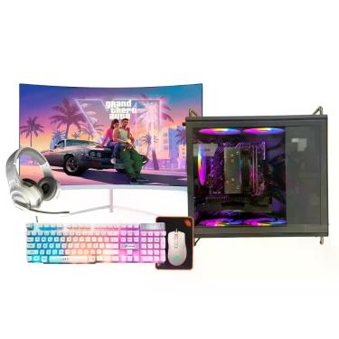 Imagem de Computador Gamer Intel i9 11ª 64gb Ram, Ssd 2tb, Rtx 4060 8gb, Monitor