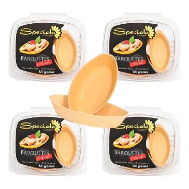 Imagem de Barquete - Canapés P/ Rechear Aprox. 140 Und. - SPECIALE CANAPÉS