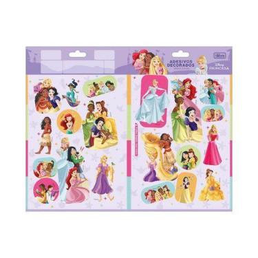 Imagem de Adesivo Duplo Tilibra Princesas G 145x232mm