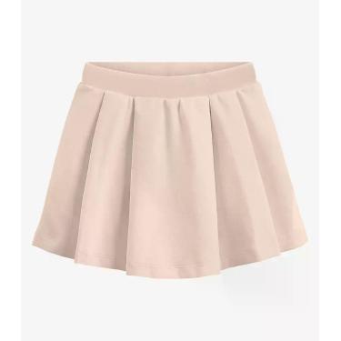 Imagem de Saia Infantil Feminina Em Cotton Leve Rovi Kids Bege, 12, Bege