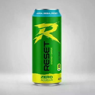 Imagem de Energy Drink Zero açúcar Citrus Reset 473Ml - 6 Unidades - Hope