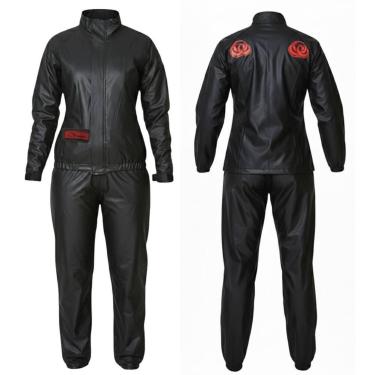 Imagem de Capa De Chuva PVC Feminino Conjunto Moto Race Motociclista Brascamp, P
