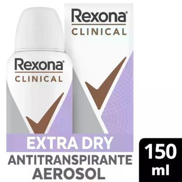 Imagem de Antitranspirante Aerosol Clinical Extra Dry 96h Rexona 150ml