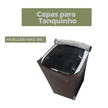 Imagem de Capa para tanquinho mueller 14kg big impermeável flex - Capas Flex, MA